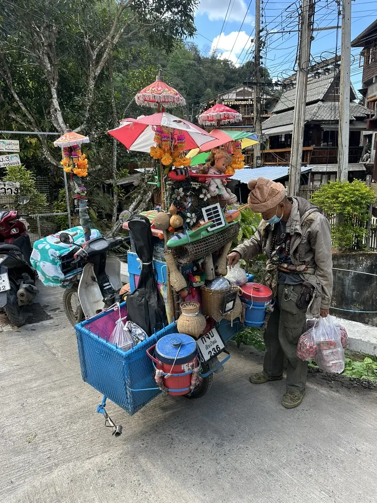 Mae Kampong Thailand funny bike