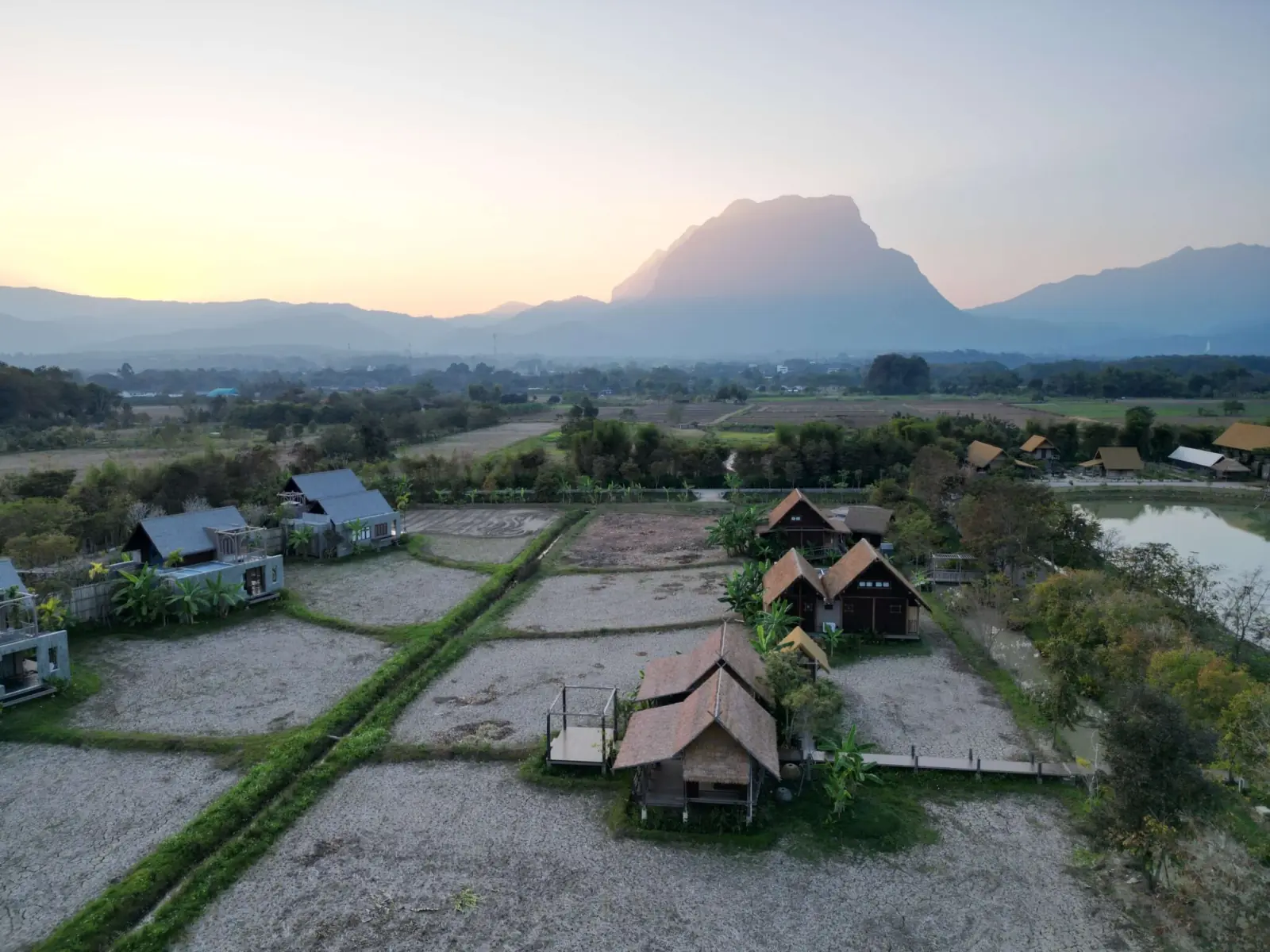 Limestone cliffs of Chiang Dao, Northern Thailand