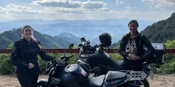 Guiding Motorbike Starter Day for Women in Thailand