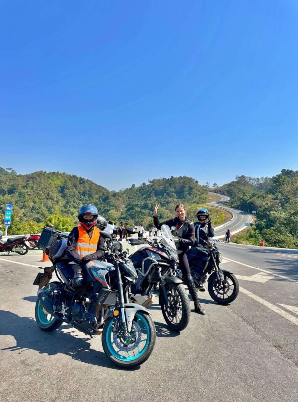 Norther Thailand women motorcycle tours
